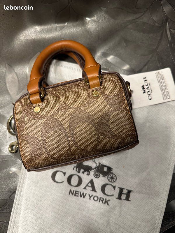 Coach Mini Rowan Charm Bag