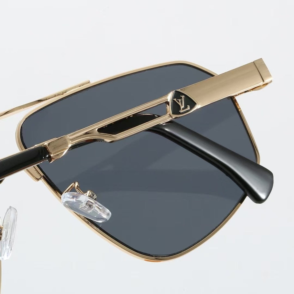 Louis vuitton Metal Vanguard Double Bridge Aviator Sunglasses Aviator